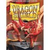 Obaly na karty Dragon Shield Ruby Matte 100 ks