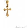 Zlatnictvo.sk Zlatý prívesok Krížik PRI25928