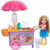 Mattel Barbie Chelsea vozík s občerstvením a mačičkou, GHV76/FDB32 (mGHV76)