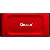 Kingston XS1000 - 1TB externý SSD, USB 3.2 Gen 2, USB-C, červený SXS1000R/1000G