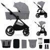 KINDERKRAFT kombinovaný Nea 2 2v1 Platinum Grey 2025