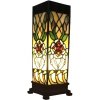 Vitrážová stolová lampa Tiffany A Clayre & Eef
