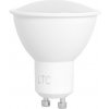 LTC LED žiarovka, GU10, SMD, 5W, 230V, studené biele svetlo, 400 lm.