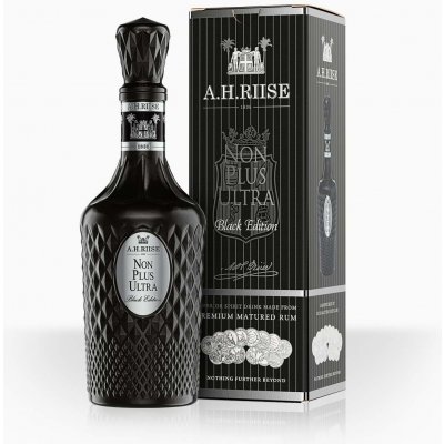 A.H. Riise Non Plus Ultra Black Edition 25y 42% 0,7 l (kartón)