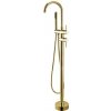 MEXEN - Alma stojaca vaňová batéria gold 75033-50