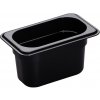 Cambro GN 1/9 100 mm polykarbonátová nádoba, čierna CAMBRO, Camwear