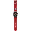 Hello Kitty Silikonová hlava koťátka Hello Kitty - řemínek na Apple Watch 38/40/41 mm (červený)