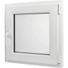 Plastové okno ARON 2.0 OS1 RAL9006/biela 60x60 cm P