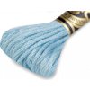 Vyšívacia priadza DMC Mouliné Spécial Cotton - 1 ks 3766 Aqua Sky