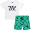 Karl Lagerfeld Detská súprava na kúpanie šortky a tričko biela Z30131.71.81