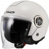 Otvorená prilba na motocykel LS2 OF620 Classy Solid biela 2XL