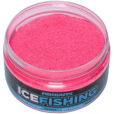 Mikbaits Sypký Fluo Dip Ice Fishing Range Cesnak 100 ml