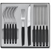 Victorinox Swiss Modern Príborová sada - 12 ks - čierna