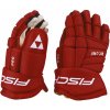 Hokejové rukavice Fischer RC ONE PRO Red Senior 15 palcov