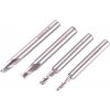 EXTOL CRAFT frézy stopkové, sada 4ks, ∅3,2-4-6-6,3mm, 408010B