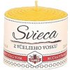 Sviečka včelí vosk žltá 33mm/40mm