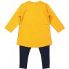 DIRKJE Set 2.d šaty + legíny Žltý dievča 68