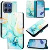 VSETKONAMOBIL 107749 ART MARBLE Peňaženkový kryt pre Motorola Edge 60 / Edge 60 Fusion GREEN