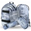 BAAGL SADA 5 Skate NASA Grey: batoh, peračník, vrecko, dosky, púzdro
