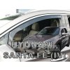 Deflektory - Protiprievanové plexi Hyundai Santa FE 5D 2018 - 2024