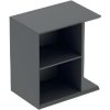 Geberit iCon - Bočná skrinka 37x40x25 cm, otvorená, lávová 502.324.JK.1