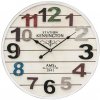 Dizajnové nástenné hodiny AMS 9538 biele