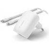 Belkin Belkin 30W USB-C Power Delivery PPS nástěnná nabíječka + 1m USB-C na lightning kabel, bílá