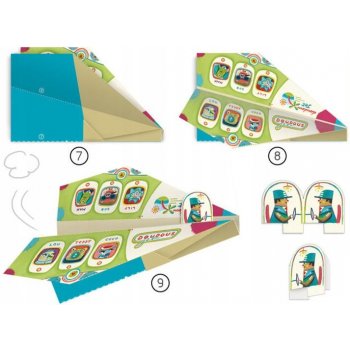 Djeco origami lietadlá pre chlapcov