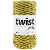 MILA macramé šňůra TWIST 3mm Zlaté kiwi