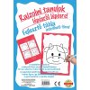 Dohány náučná hra tabuľa Kresli a zmaž modrá - Učíme sa kresliť pomocou obrázkov 509-2