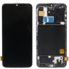 LCD Displej + Dotykové sklo Samsung A405 Galaxy A40 + Rám - farba čierna, Incell kvalita