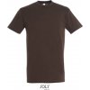 SOL´S REGENT / Pánske tričko s okrúhlym výstrihom - chocolate XL