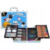 Výtvarná sada na maľovanie v kufríku 145 ks