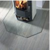 Sklo pod kachle Haas & Sohn D 100x100 cm