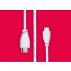 Kábel Raspberry Pi Mini HDMI, biely, 1 m