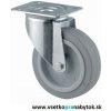 Nábytkové koliesko otočné 3470 fi.100 mm (koliesko s mäkčeným behúňom)