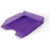 Odkladač, plastový, DURABLE, Basic, priehľadná fialová
