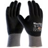 Celomáčané pracovné rukavice ATG MaxiFlex Ultimate 42-876 - veľkosť: 8/M, farba: čierna