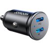 Joyroom JR-CCN06 autonabíjačka 2x USB-C 30W, čierna