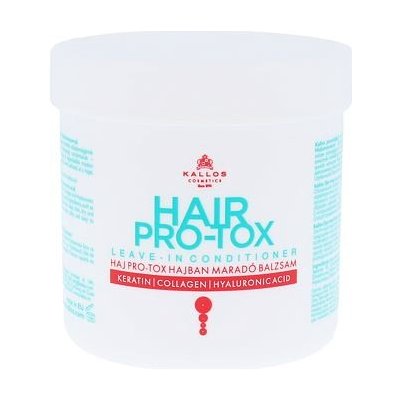 Kallos Cosmetics Hair Pro-Tox Leave-in Conditioner bezoplachový kondicionér pro suché a poškozené vlasy 250 ml