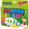 Centropen Foukací fixy Airpens NA TEXTIL 10 barev 8 šablony