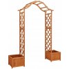 Pergola drevo VidaXL mriežka 204 cm