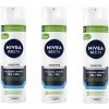 NIVEA Men Sensitive 3 x 200 ml gély na holenie