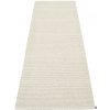 Pappelina Koberec MONO Linen/Vanilla – ľanový, veľkosť koberca 85 x 260 cm