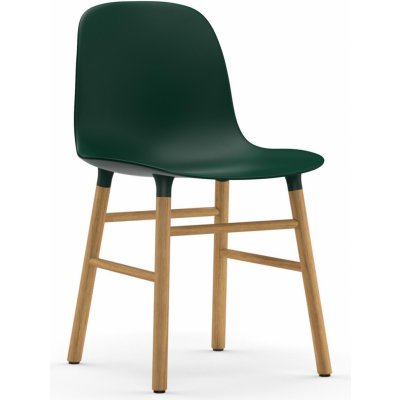 Normann Copenhagen Form Chair zelená / dub