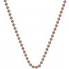 Hot Diamonds Strieborná retiazka Emozioni Rose Gold Bead Chain 18 CH007