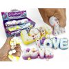 Antistresová hračka LOVE – mäkký gumený nápis pre deti aj dospelých (Malý pomocník proti stresu)