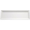 APS Servírovací tác obdélníkový z melaminu 530x180 mm, bílý | APS, Pure
