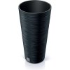 PROSPERPLAST FURU SLIM Kvetináč 25cm antracit