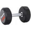 Pevné potiahnuté/gumované činky inSPORTline 1x 17,5 kg